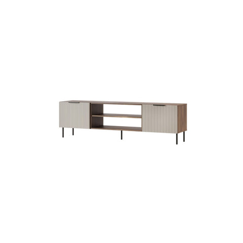 ALMERA Tv Stand 71" Walnut + Cashmere