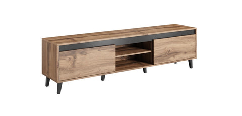 NORD 67" Tv Stand Oak+ Anthracite