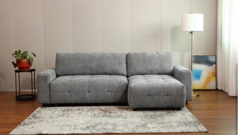 ELVAR CORNER SOFA 98" x 58"  Wide Sleeper Sectional