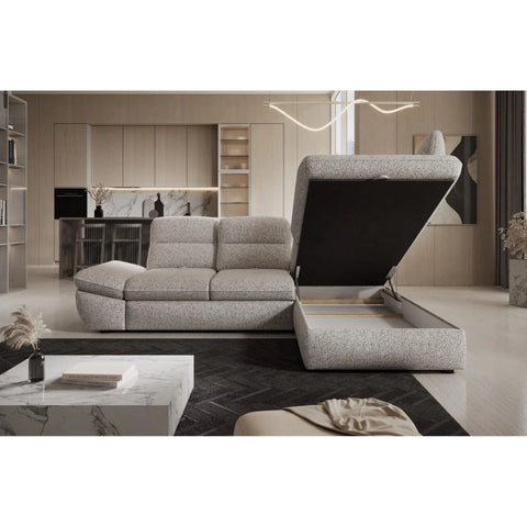 GRANO L  106" x 82.5" Wide Sleeper Sectional with Storage