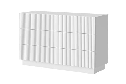 LIVERTI 6 DRAWER DRESSER WHITE