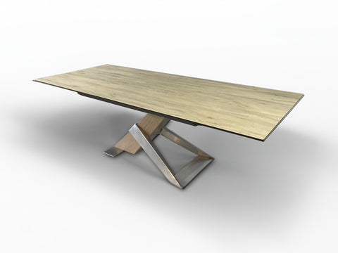 LUCA 71" Ceramic Extendable Dining Table