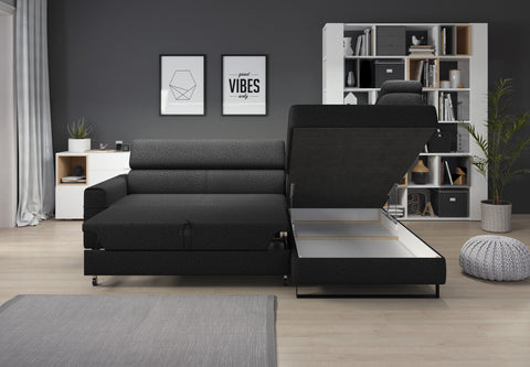 NEO L 98" x 72.5" Wide Sleeper Sectional with Storage