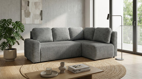 NEMO L 94.5" x 59.5" Wide Sleeper Sectional with Storage