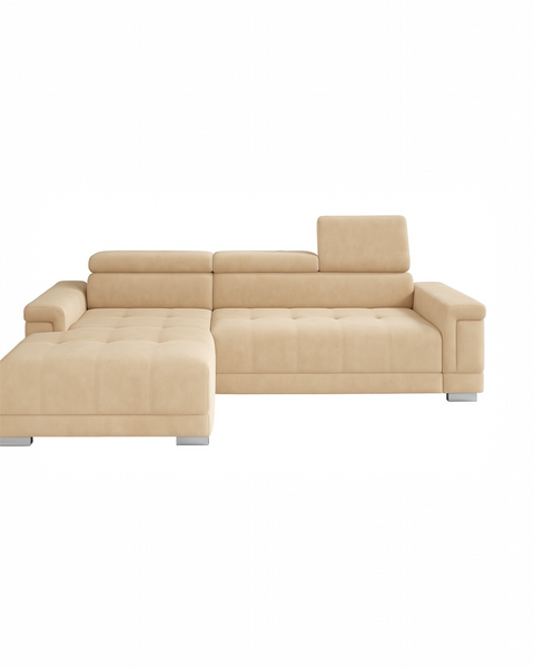 CARINA MINI 108" x 70" Wide Sectional with Electric Seat Extension