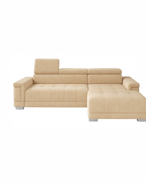 CARINA MINI 108" x 70" Wide Sectional with Electric Seat Extension