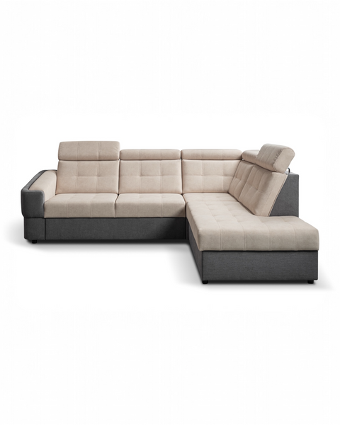 ALTO L  110"x 88.5" Wide Sleeper Sectional with Storage