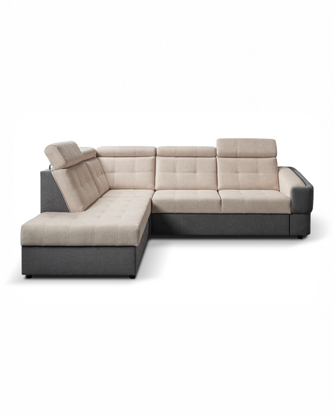 ALTO L  110"x 88.5" Wide Sleeper Sectional with Storage