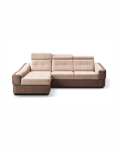 ALTO MINI 111.5" x 68" Wide Sleeper Sectional with Storage