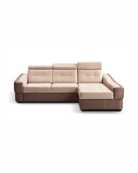 ALTO MINI 111.5" x 68" Wide Sleeper Sectional with Storage
