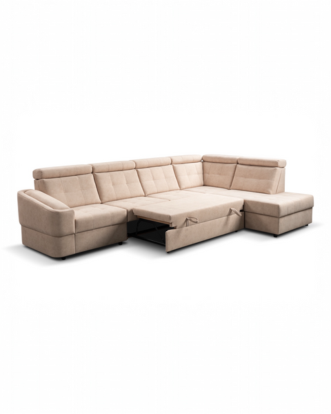 ALTO L2 139" x 88.8"  Wide Sleeper Sectional with Storage