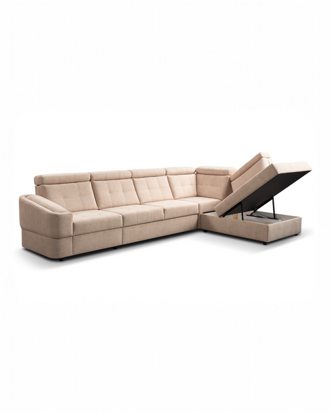 ALTO L2 139" x 88.8"  Wide Sleeper Sectional with Storage