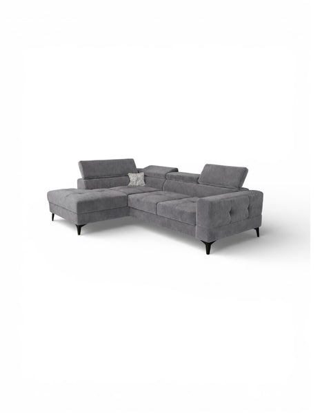 TOSCANIA MINI 98.5" x 67" Wide Sleeper Sectional with Storage