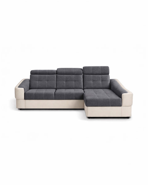 ALTO MINI 111.5" x 68" Wide Sleeper Sectional with Storage