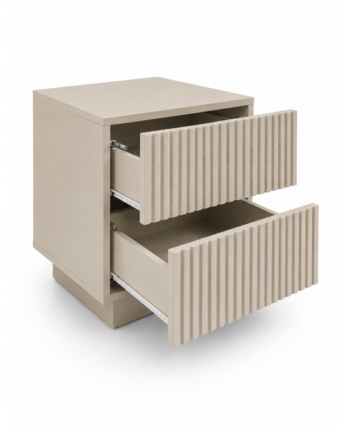 LIVERTI NIGHTSTAND CASHMERE (SET OF 2)