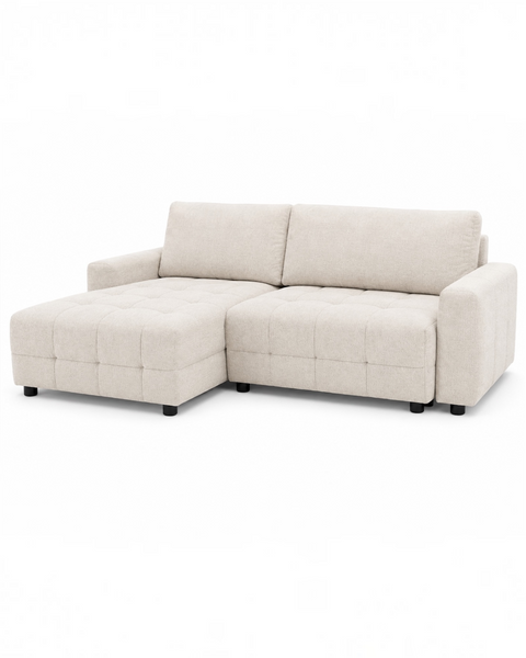 ELVAR CORNER SOFA 98" x 58"  Wide Sleeper Sectional
