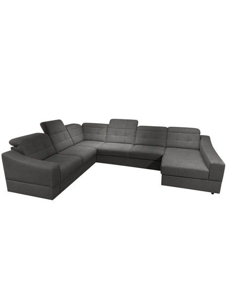 GIORGIO 138" x 107" 69" Wide Sleeper Sectional with Storage