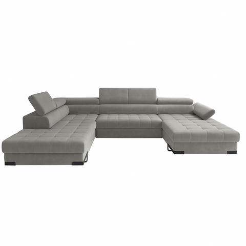 SULTAN XL 133.5" x 88" 68" Wide Sleeper Sectional with Storage