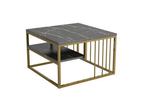 CLIO Black Marble Coffee Table