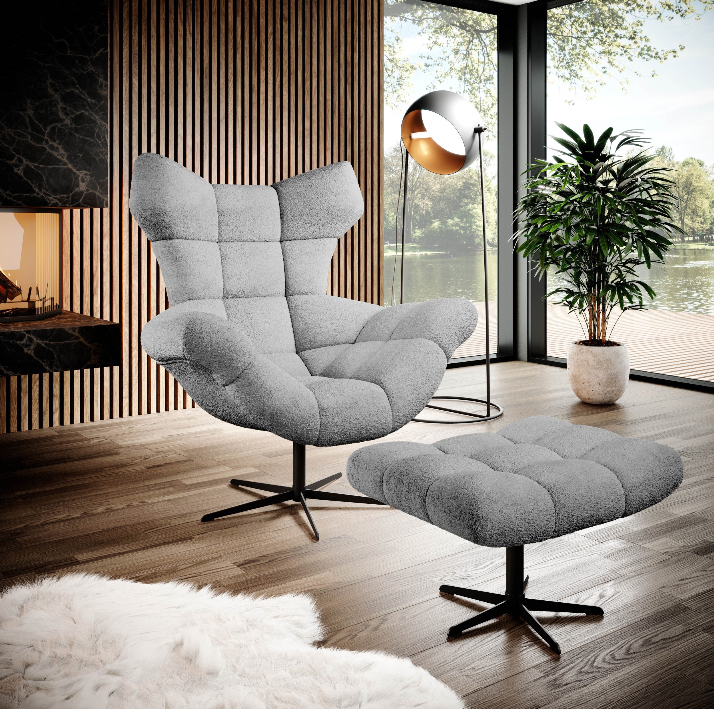 Chaise lounge best sale rocking chair